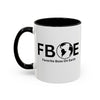 Favorite Boss On Earth (FBOE) Accent Coffee Mug (11oz, 15oz)