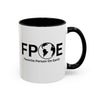 Favorite Person On Earth (FPOE) Accent Coffee Mug (11oz, 15oz)