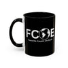 Favorite Cousin On Earth (FCOE) Accent Coffee Mug (11oz, 15oz)