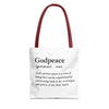 Godpeace Tote Bag - Custom Printed Stylish and Functional Tote