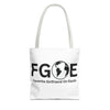 Favorite Girlfriend On Earth (FGOE) Tote Bag - Custom Printed Stylish and Functional Tote