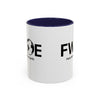 Favorite Wife On Earth (FWOE) Accent Coffee Mug (11oz, 15oz)