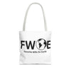 Favorite Wife On Earth (FWOE) Tote Bag - Custom Printed Stylish and Functional Tote