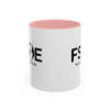 Favorite Son On Earth (FSOE) Accent Coffee Mug (11oz, 15oz)