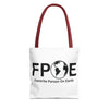 Favorite Person On Earth (FPOE) Tote Bag - Custom Printed Stylish and Functional Tote