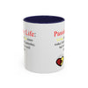 Passionoy Life Slogan Accent Coffee Mug (11, 15oz)