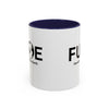 Favorite Uncle On Earth (FUOE) Accent Coffee Mug (11oz, 15oz)