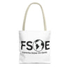 Favorite Sister On Earth (FSOE) Tote Bag - Custom Printed Stylish and Functional Tote