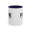 Favorite Friend On Earth (FFOE) Accent Coffee Mug (11oz, 15oz)