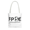 Favorite Person On Earth (FPOE) Tote Bag - Custom Printed Stylish and Functional Tote