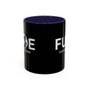 Favorite Uncle On Earth (FUOE) Accent Coffee Mug (11oz, 15oz)