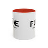 Favorite Uncle On Earth (FUOE) Accent Coffee Mug (11oz, 15oz)