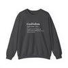 Godisdom Unisex Heavy Blend™ Crewneck Sweatshirt – Faith-Inspired Apparel, Durable and Comfortable Sweater