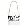 Favorite Brother On Earth (FBOE) Tote Bag - Custom Printed Stylish and Functional Tote