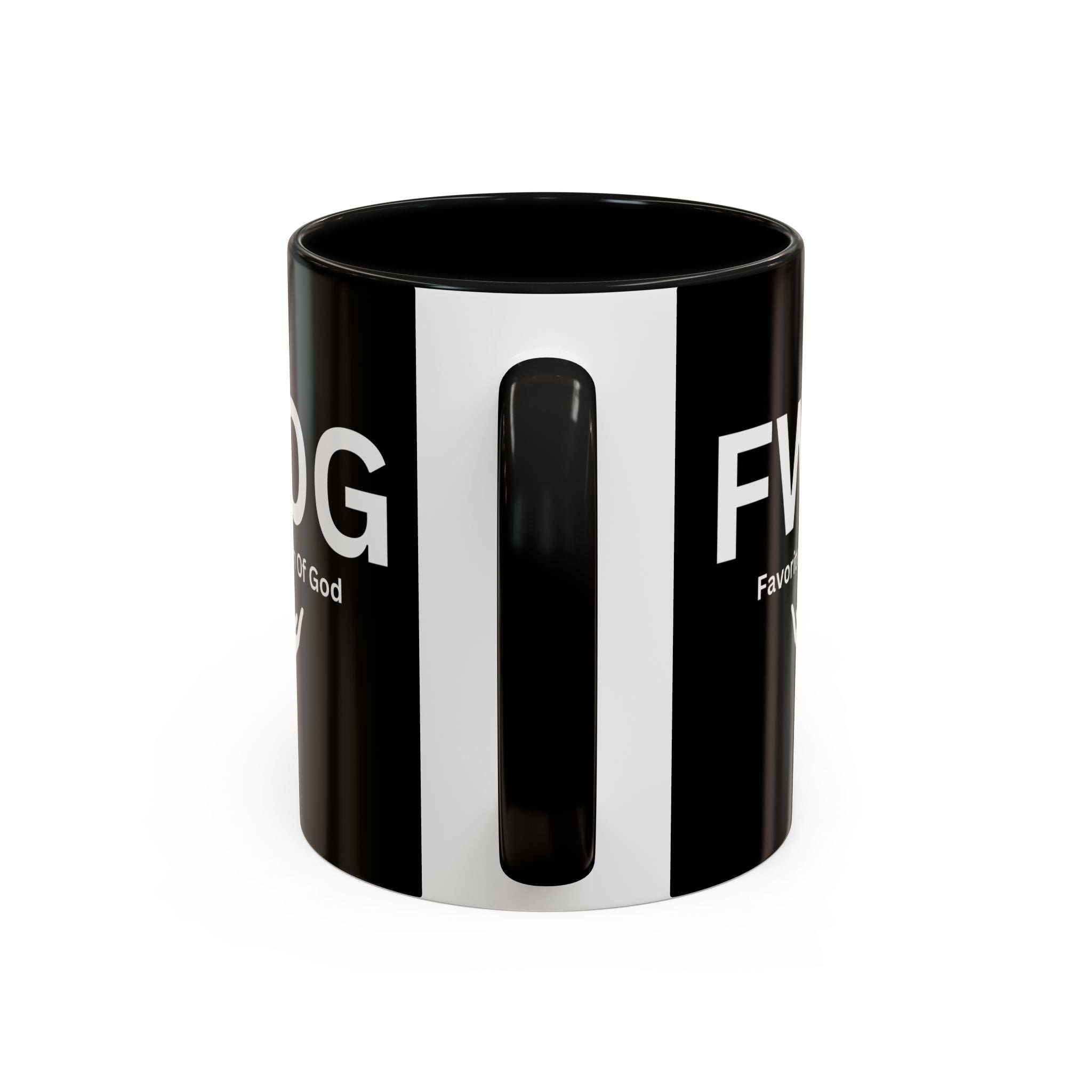 Favorite Woman of God (FWOG) Accent Coffee Mug (11oz, 15oz)