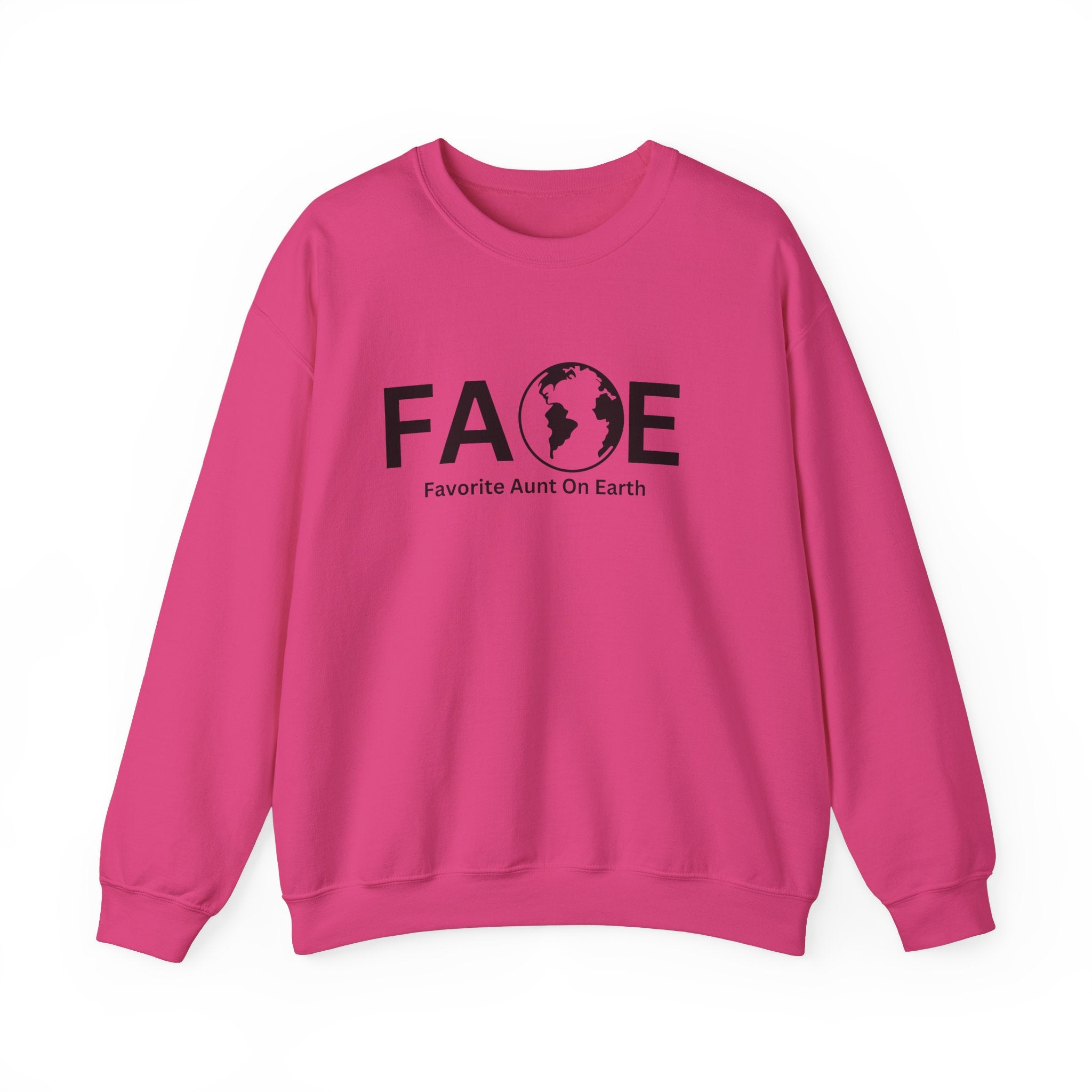 Favorite Aunt On Earth (FAOE) - Unisex Heavy Blend™ Crewneck Sweatshirt