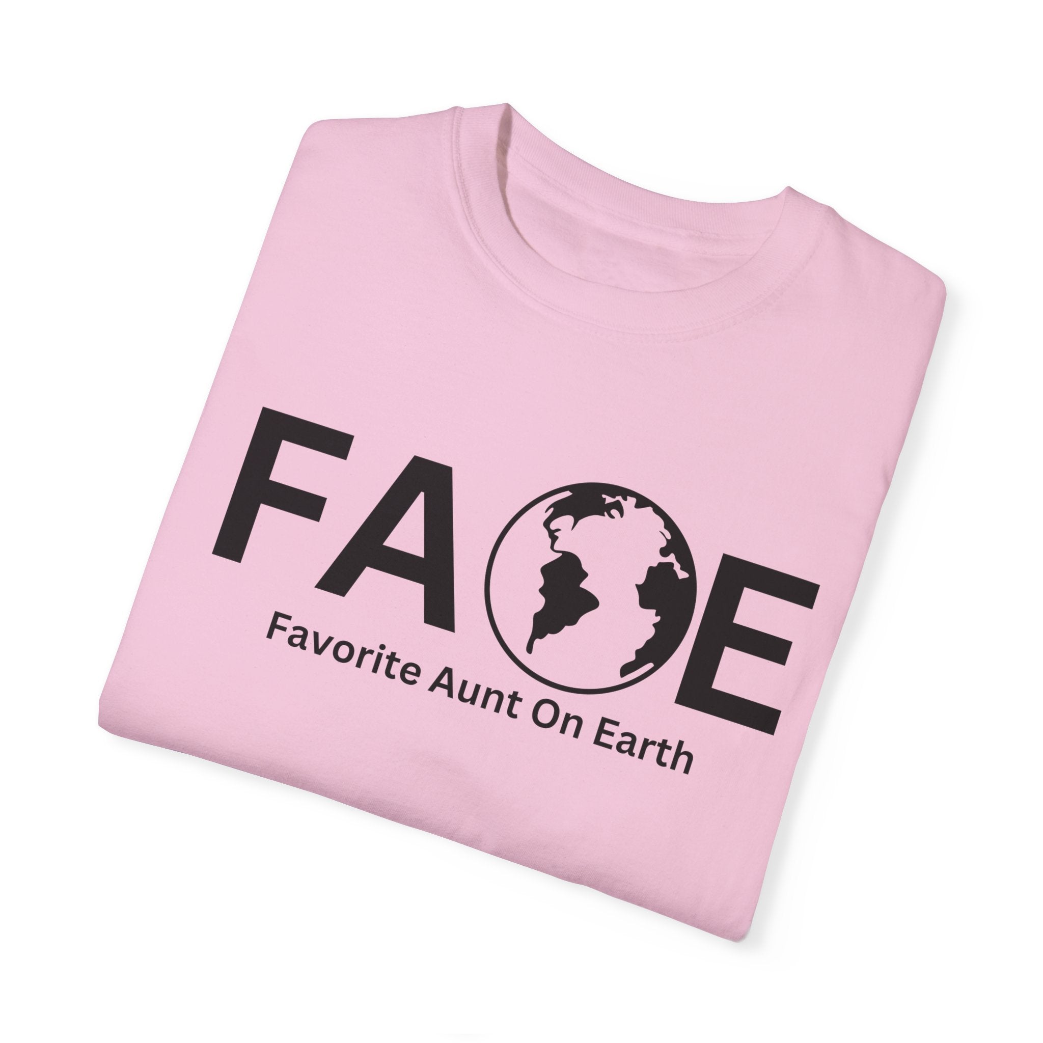 Favorite Aunt On Earth T-Shirt - (FAOE) Logo Tee for Women