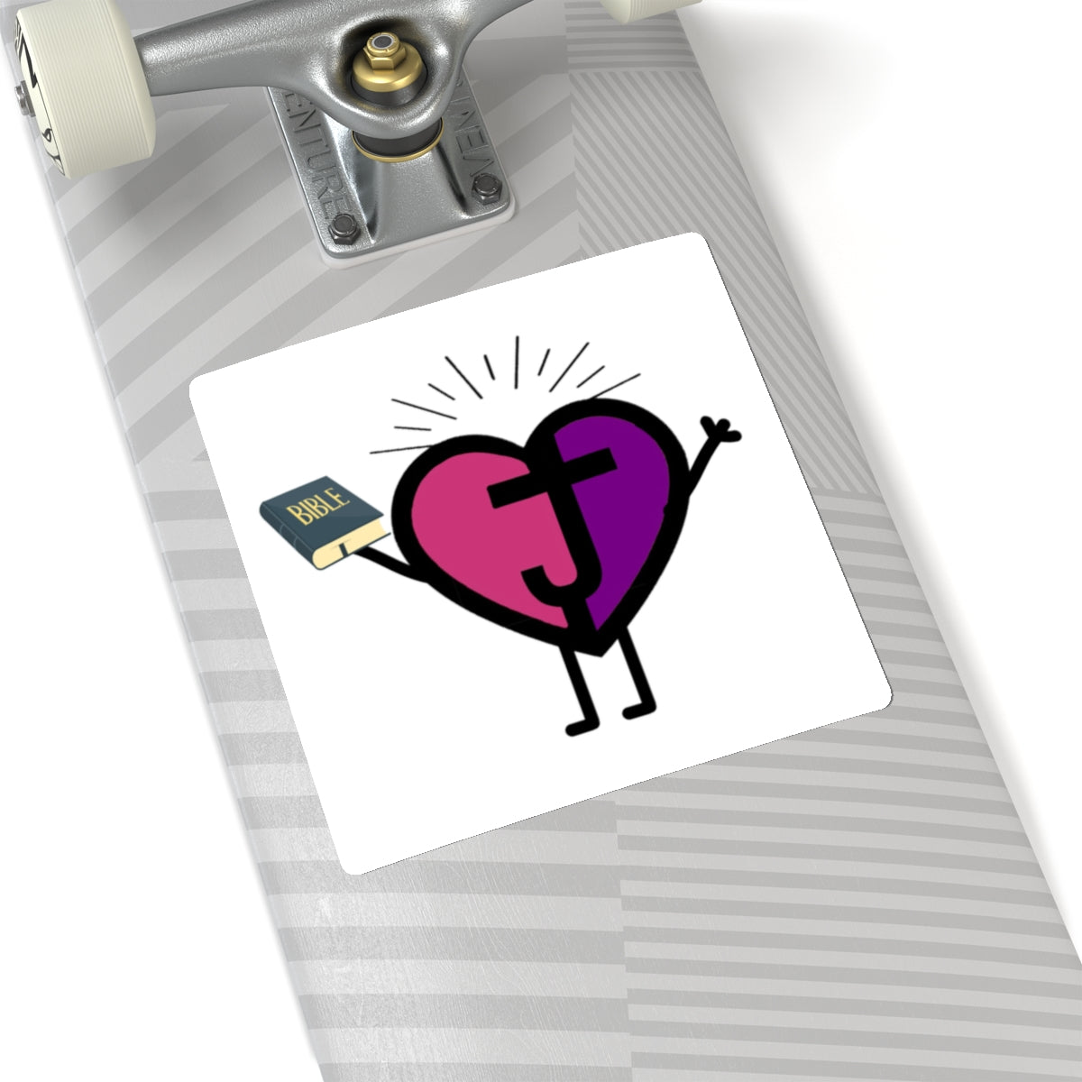 Joy Passionoy Mascot Kiss-Cut Stickers - Custom Vinyl Stickers for Creative Decor