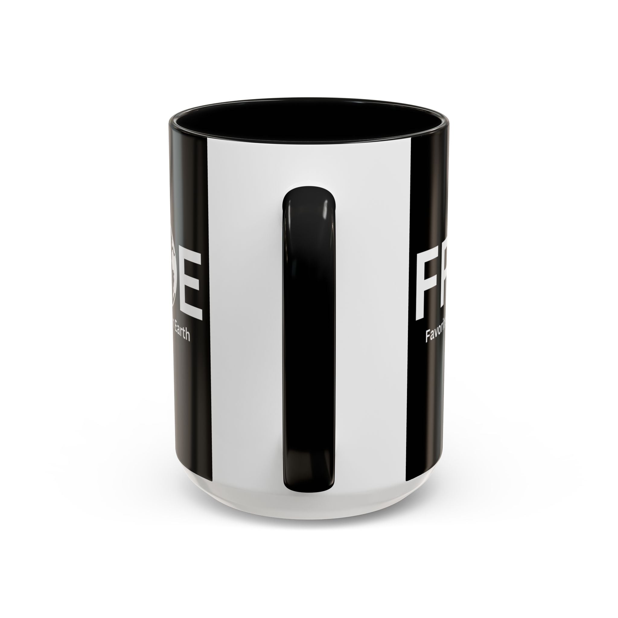 Favorite Person On Earth (FPOE) Accent Coffee Mug (11oz, 15oz)