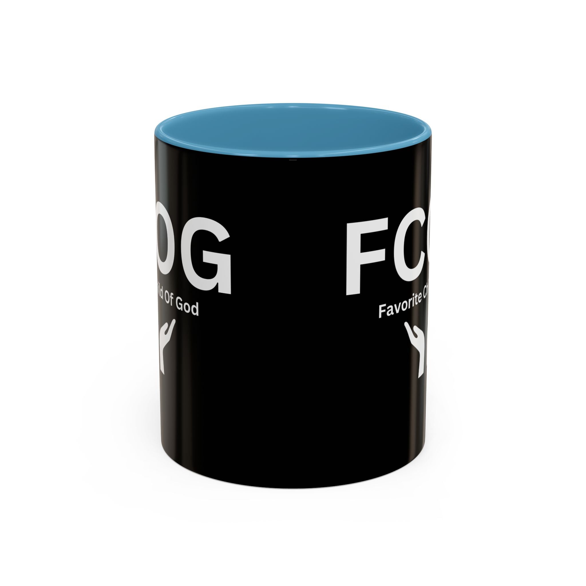 Favorite Child of God (FCOG) Accent Coffee Mug (11, 15oz)