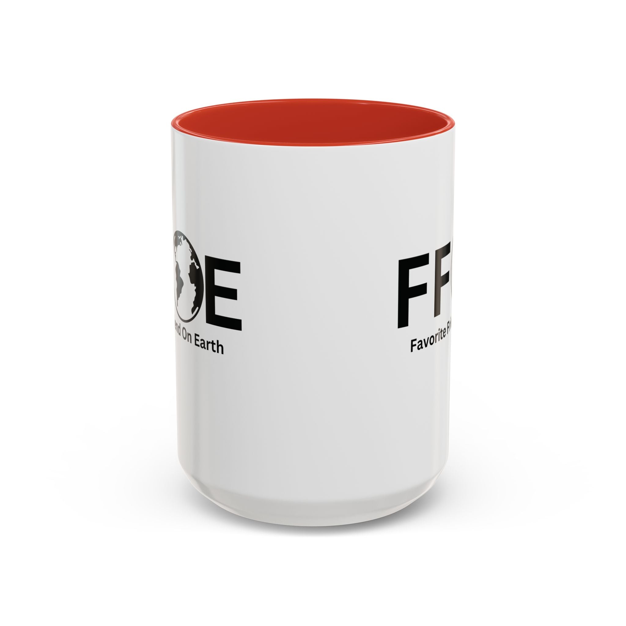 Favorite Friend On Earth (FFOE) Accent Coffee Mug (11oz, 15oz)