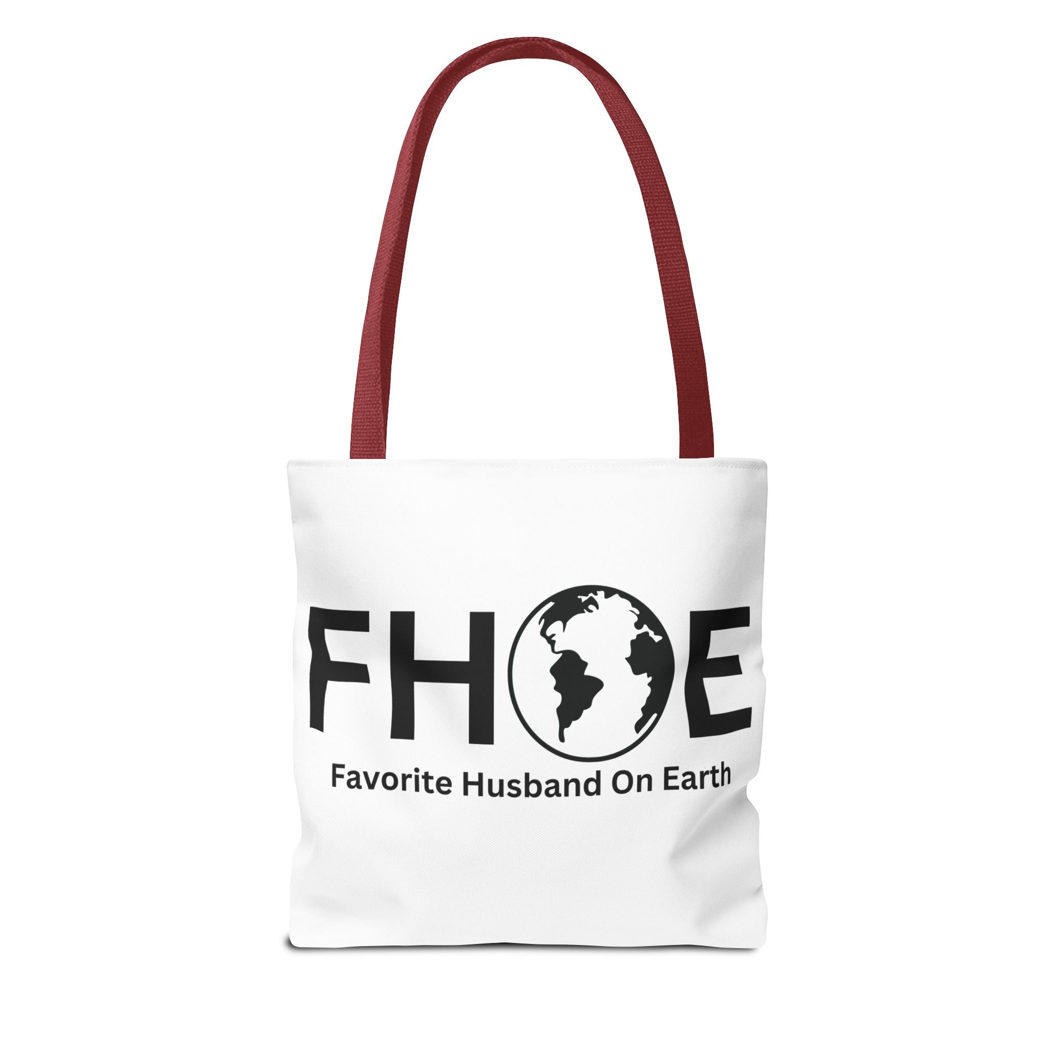 Favorite Husband On Earth (FHOE) Tote Bag - Custom Printed Stylish and Functional Tote