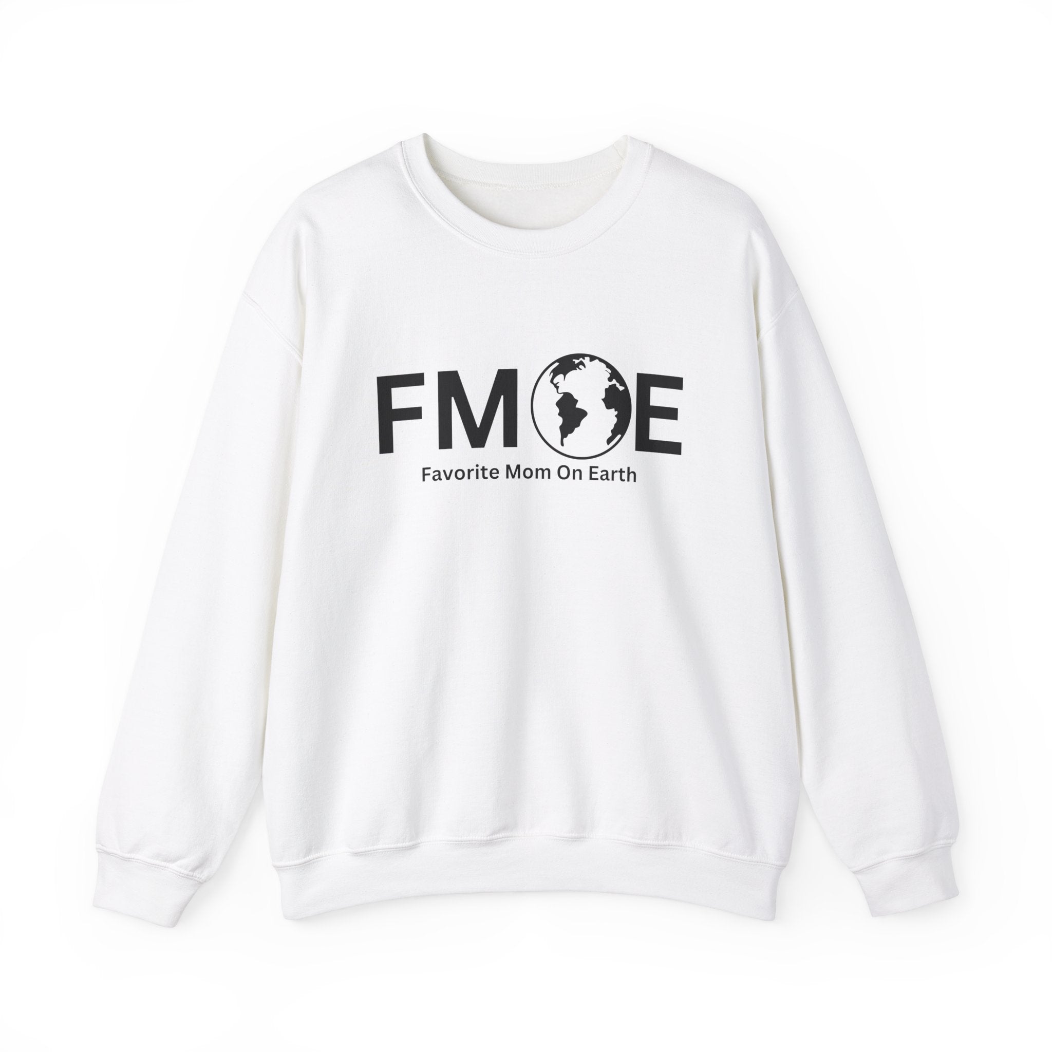 Favorite Mom On Earth (FMOE) Unisex Heavy Blend™ Crewneck Sweatshirt – Cozy and Durable