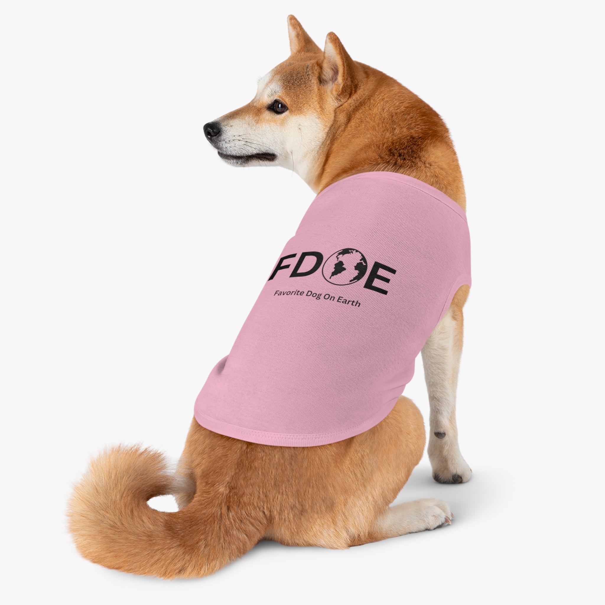 Favorite Dog On Earth (FDOE) - Custom Pet Tank Top