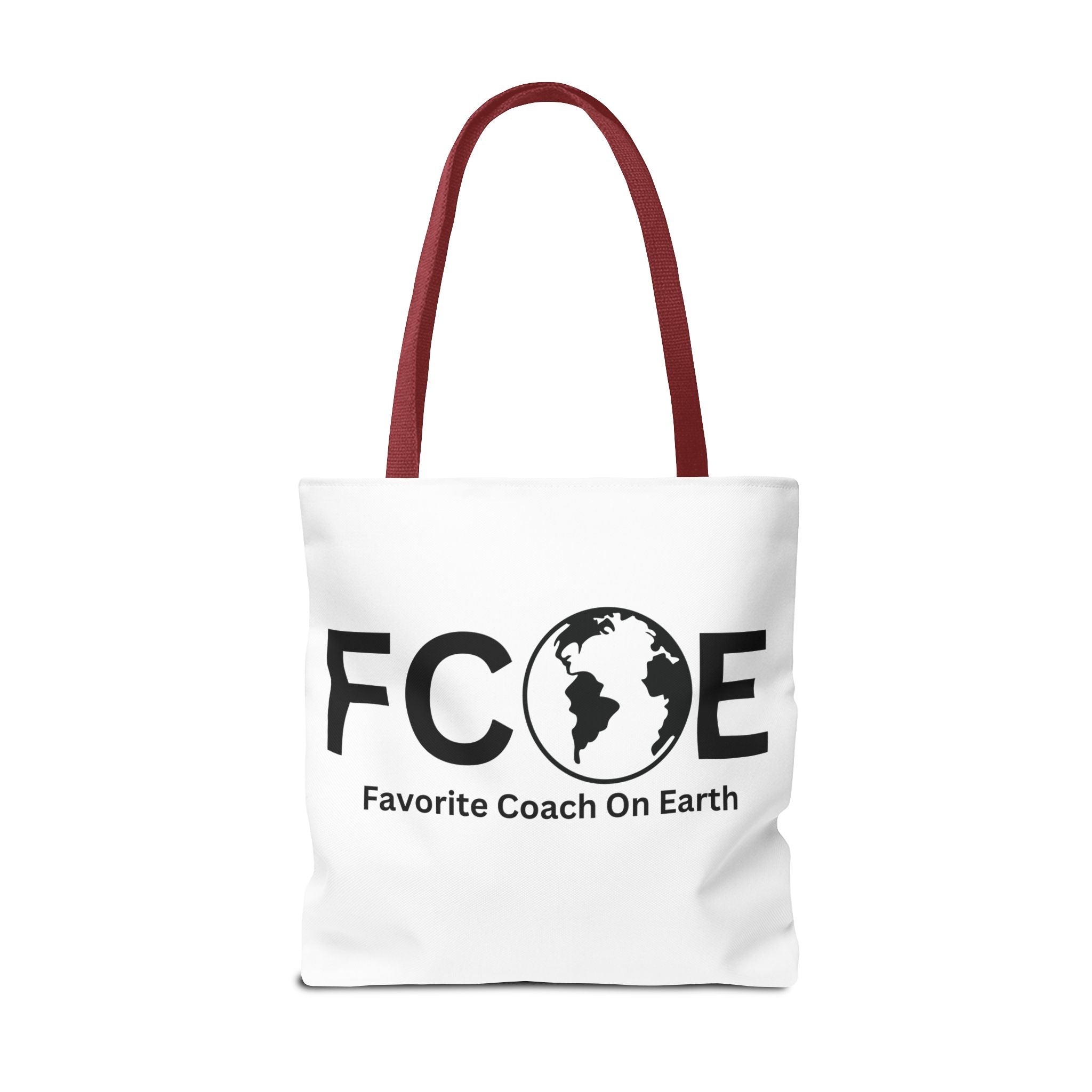 Favorite Coach On Earth (FCOE) Tote Bag - Custom Printed Stylish and Functional Tote