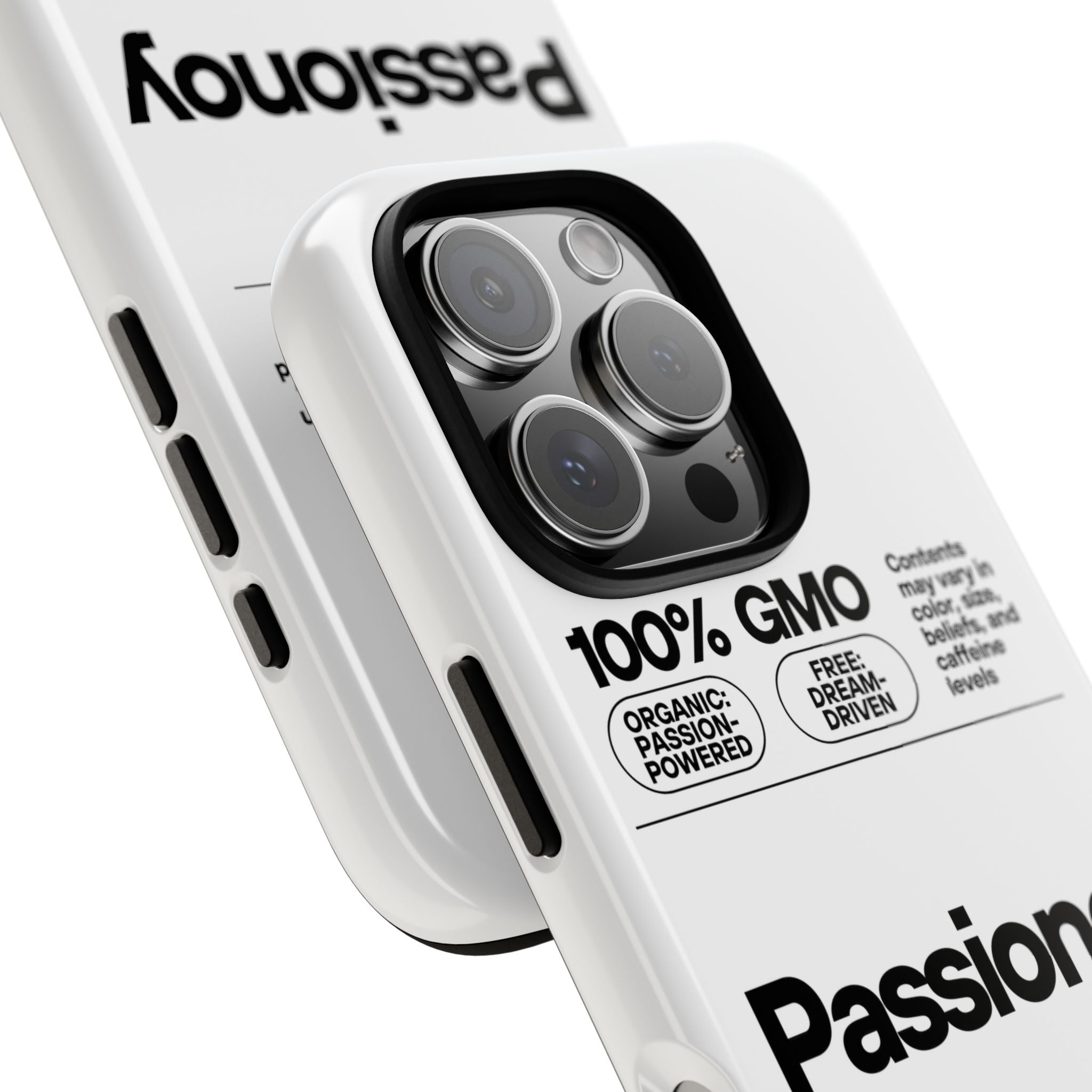 Passionoy Label Tough Cases - Custom Protective Phone Cases for iPhone, Samsung Galaxy, and Google Pixel