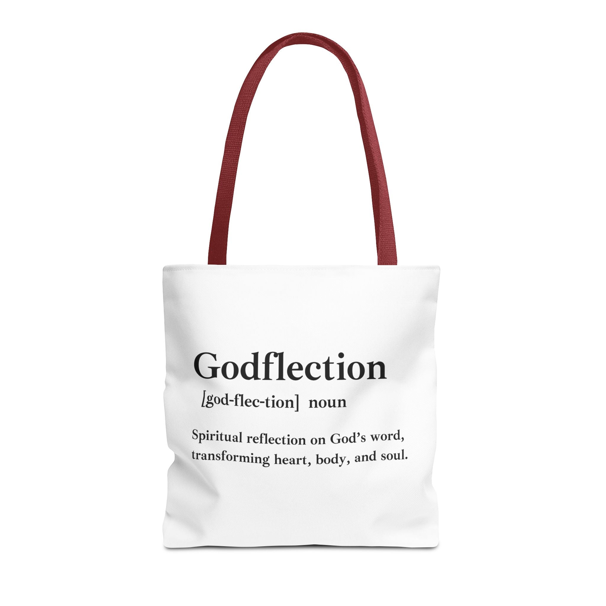 Godflection Tote Bag - Custom Printed Stylish and Functional Tote