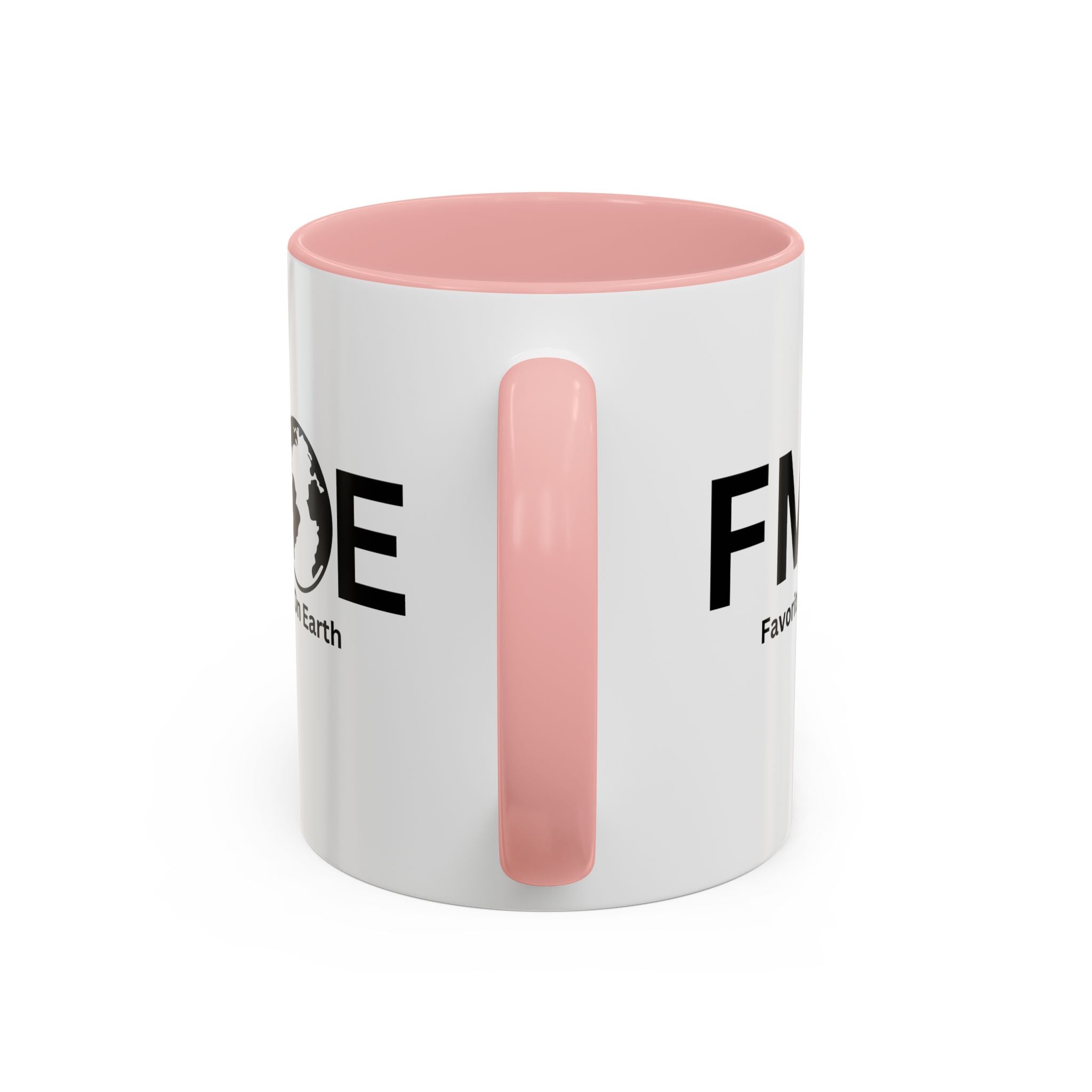 Favorite Mom On Earth (FMOE) Accent Coffee Mug (11oz, 15oz)