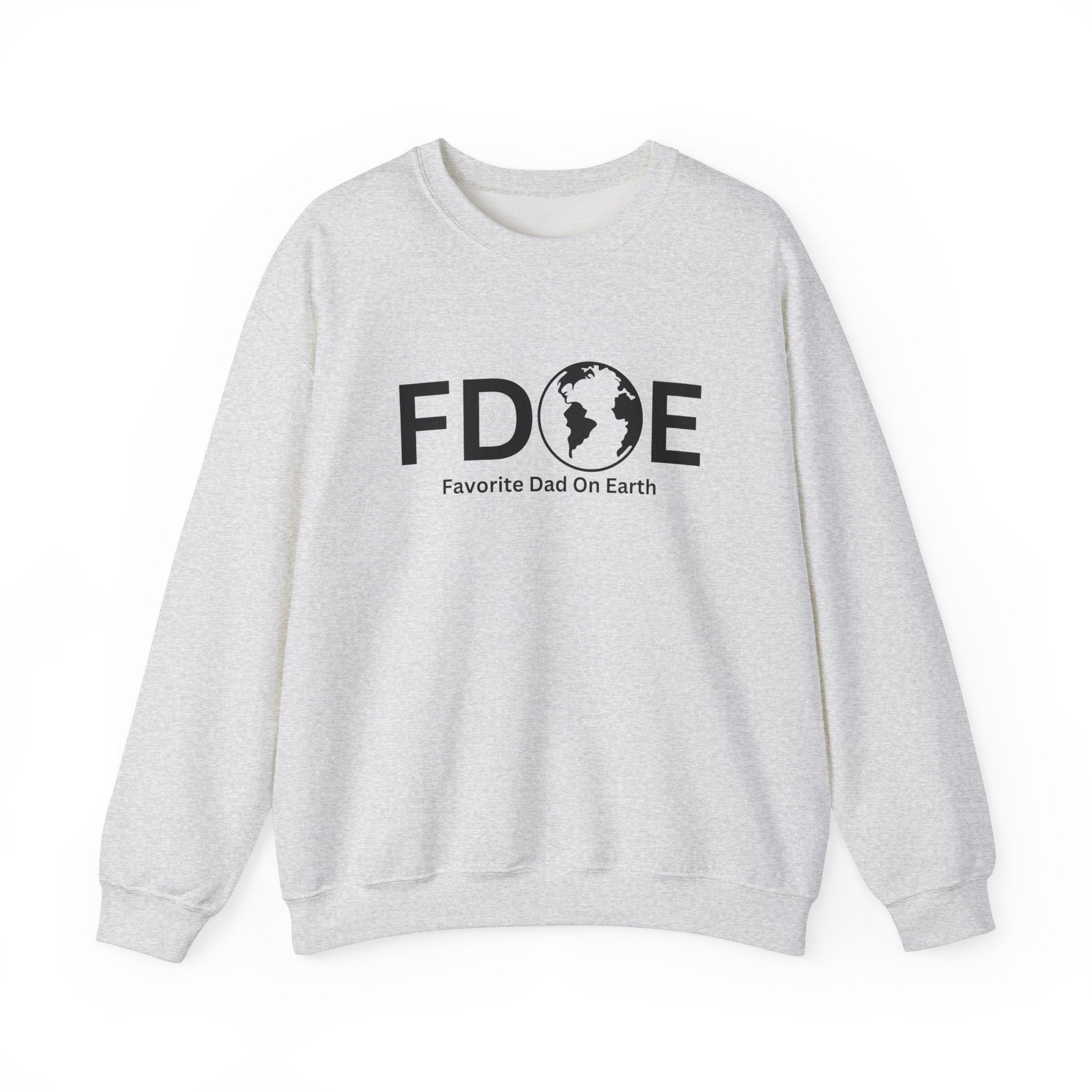 Favorite Dad On Earth (FDOE) Unisex Heavy Blend™ Crewneck Sweatshirt