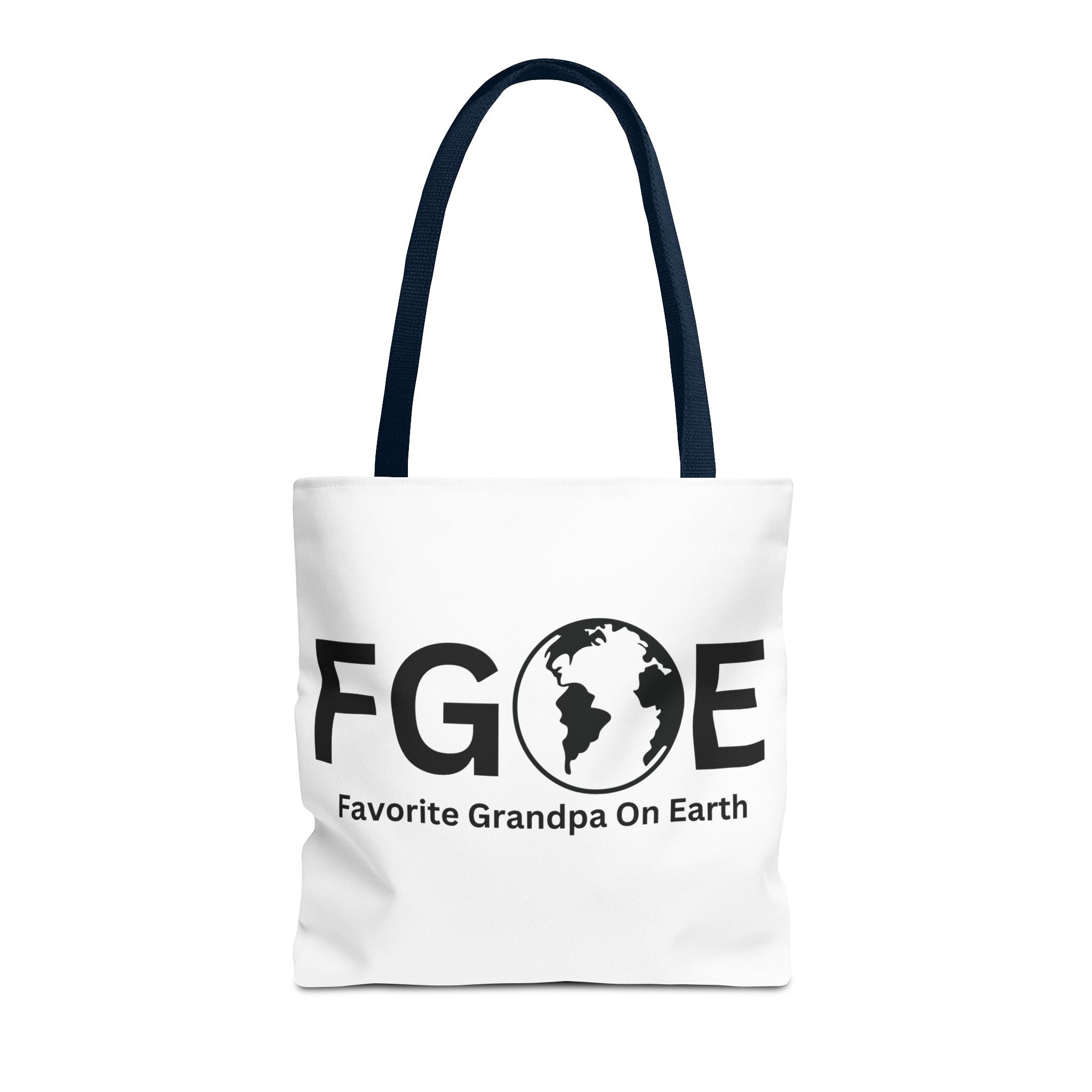 Favorite Grandpa On Earth (FGOE) Tote Bag - Custom Printed Stylish and Functional Tote