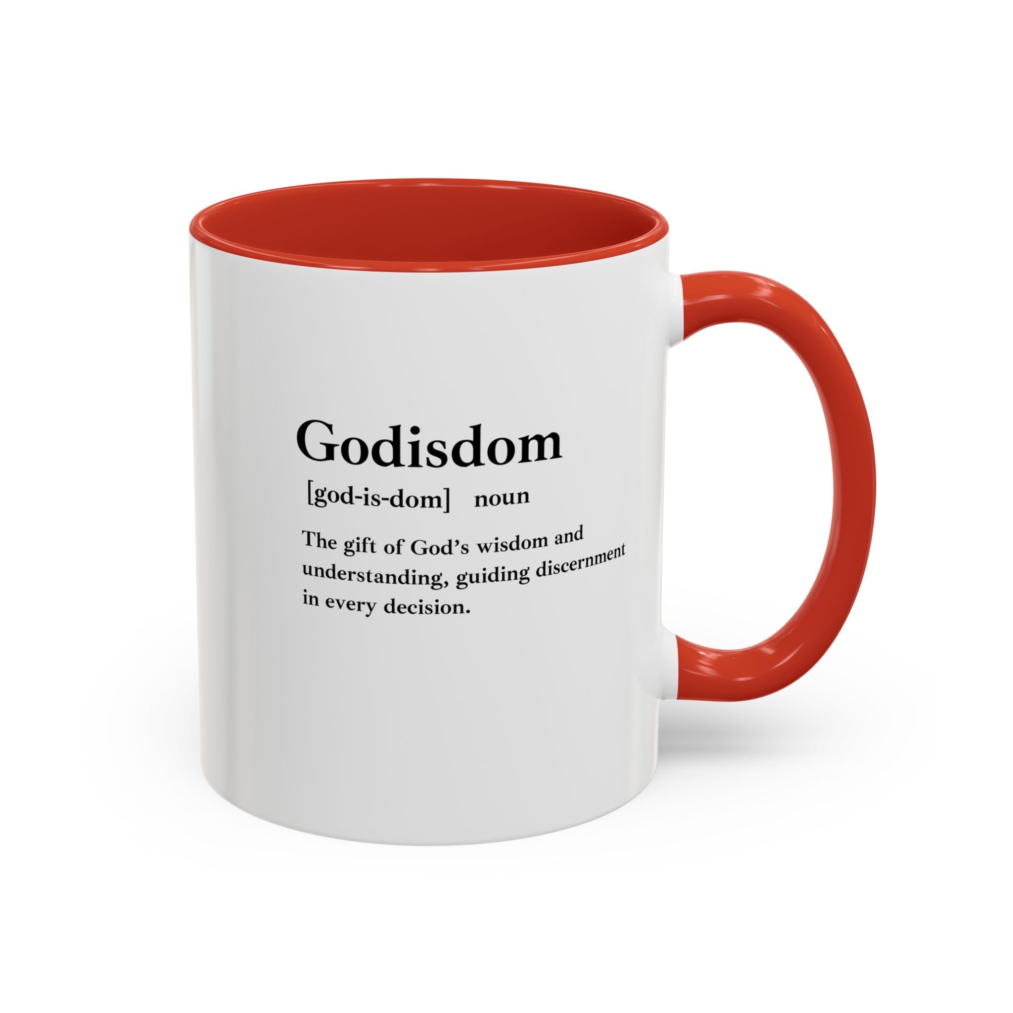 Godisdom Accent Coffee Mug (11oz, 15oz)