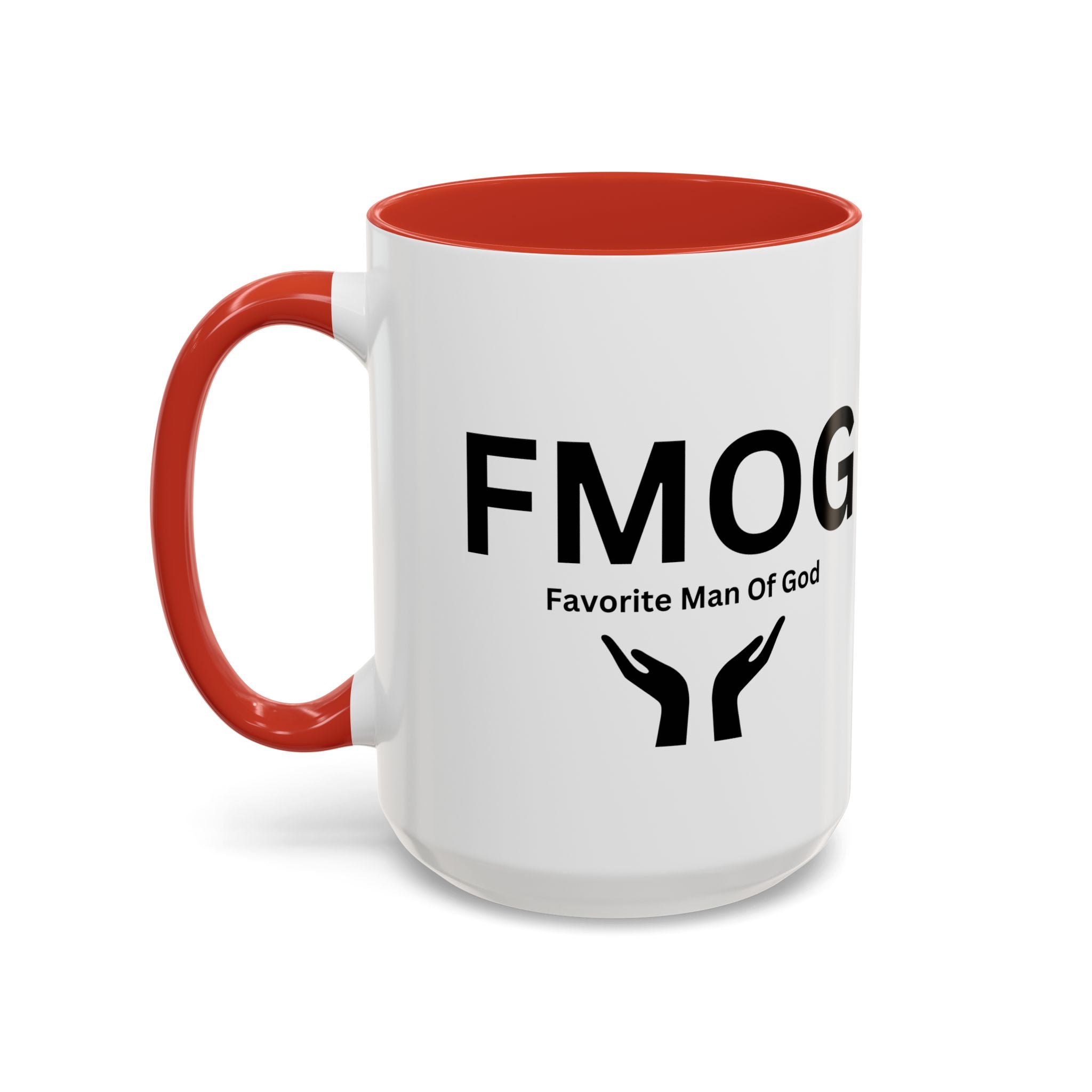 Favorite Man of God (FMOG) Accent Coffee Mug (11oz, 15oz)