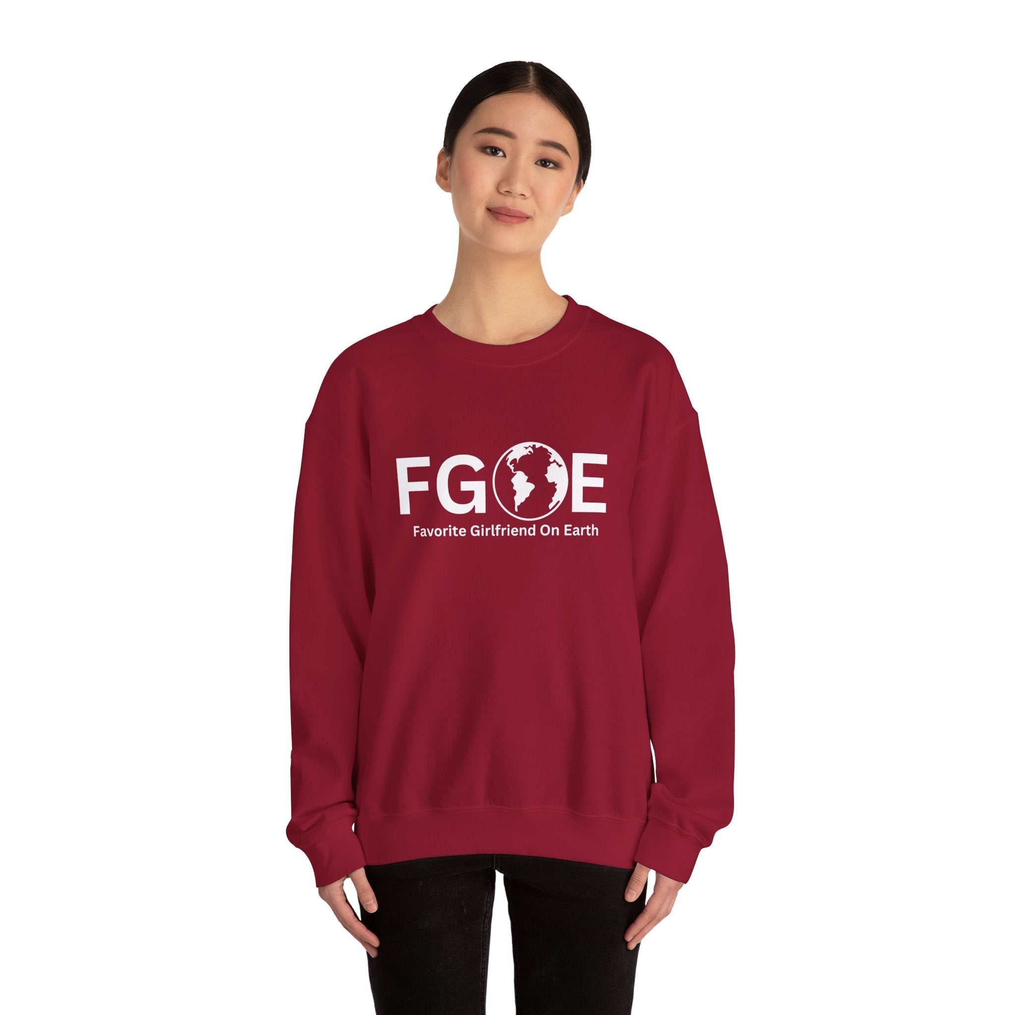 Favorite Girlfriend On Earth (FGOE)- Unisex Heavy Sweatshirt