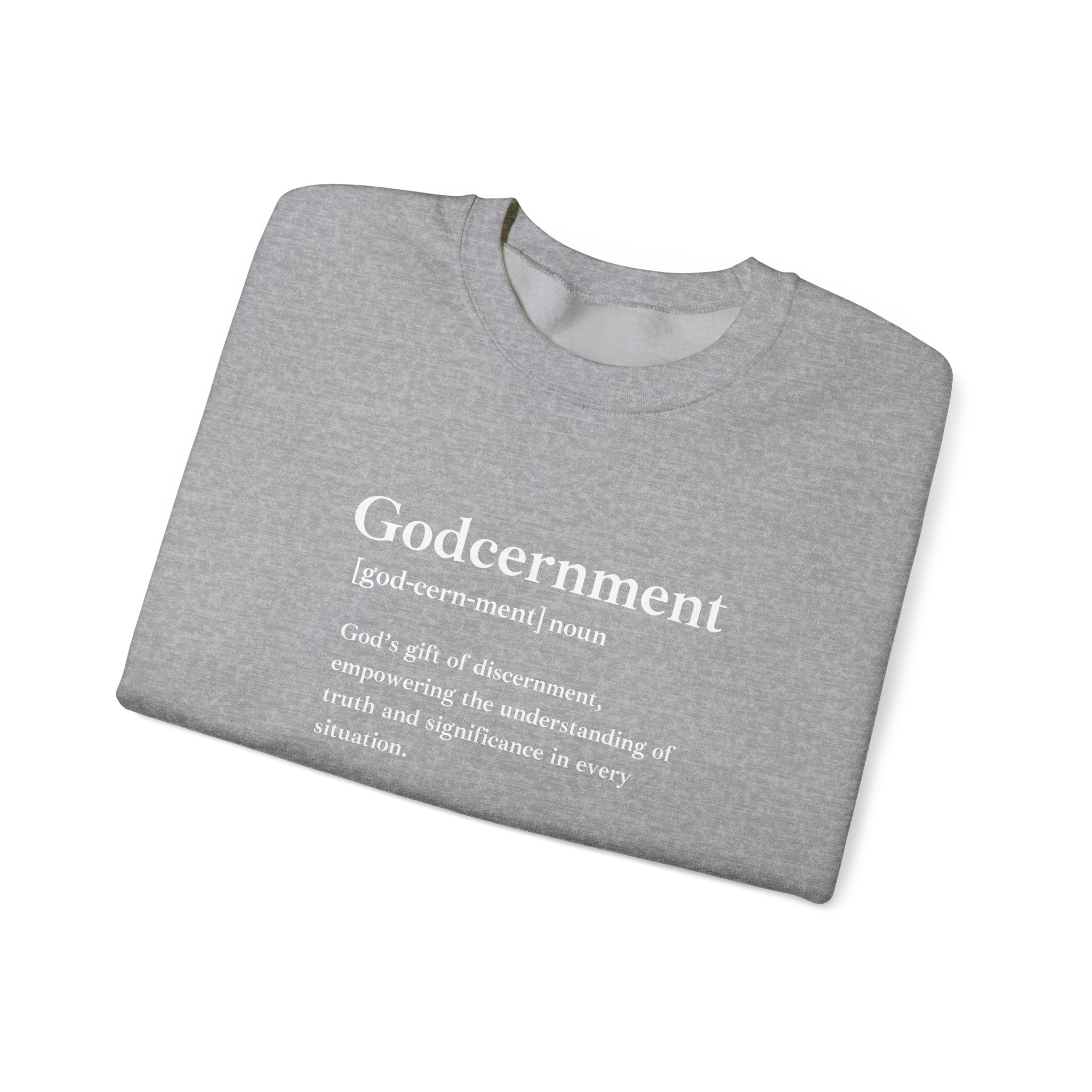 Godcernment Unisex Heavy Blend™ Crewneck Sweatshirt