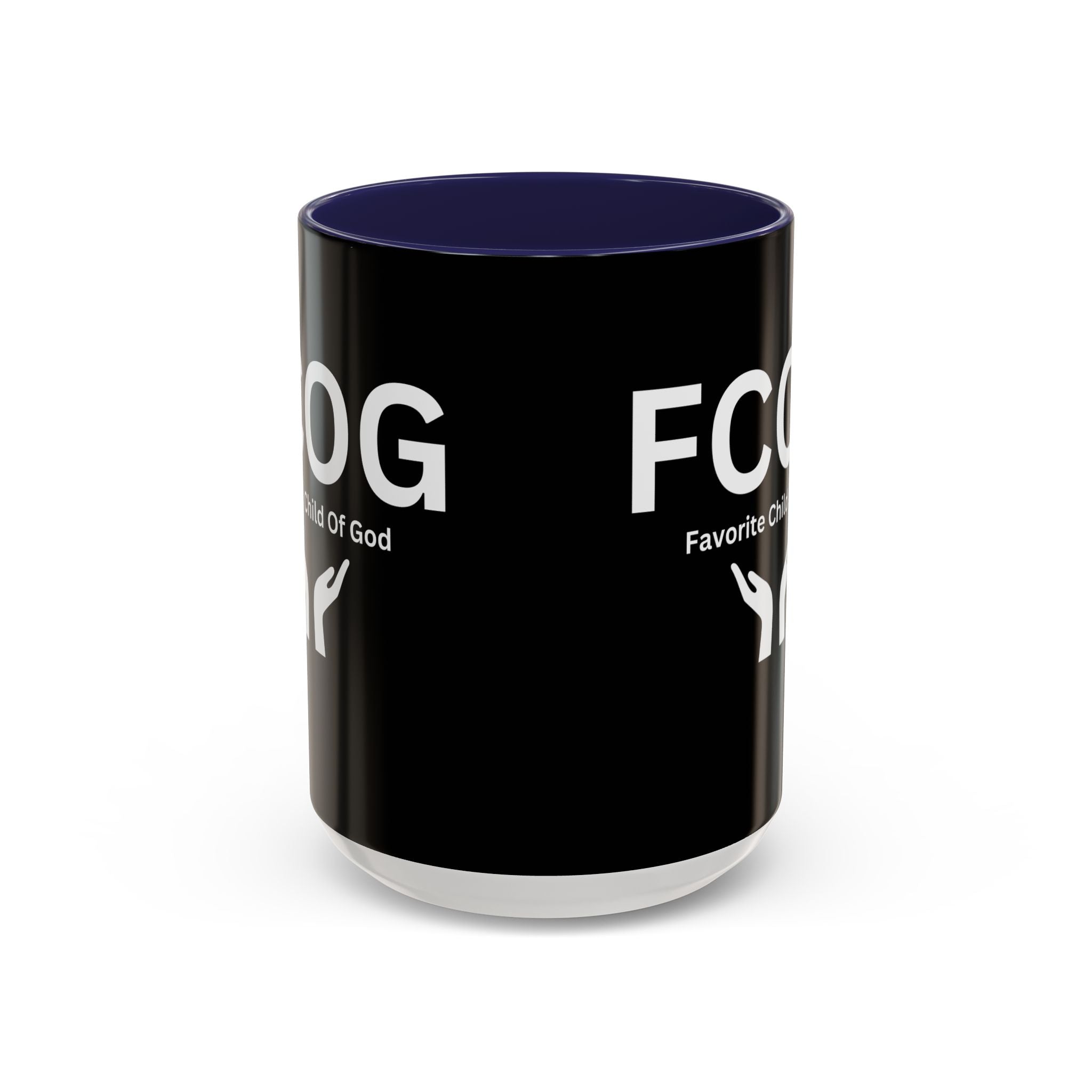 Favorite Child of God (FCOG) Accent Coffee Mug (11, 15oz)