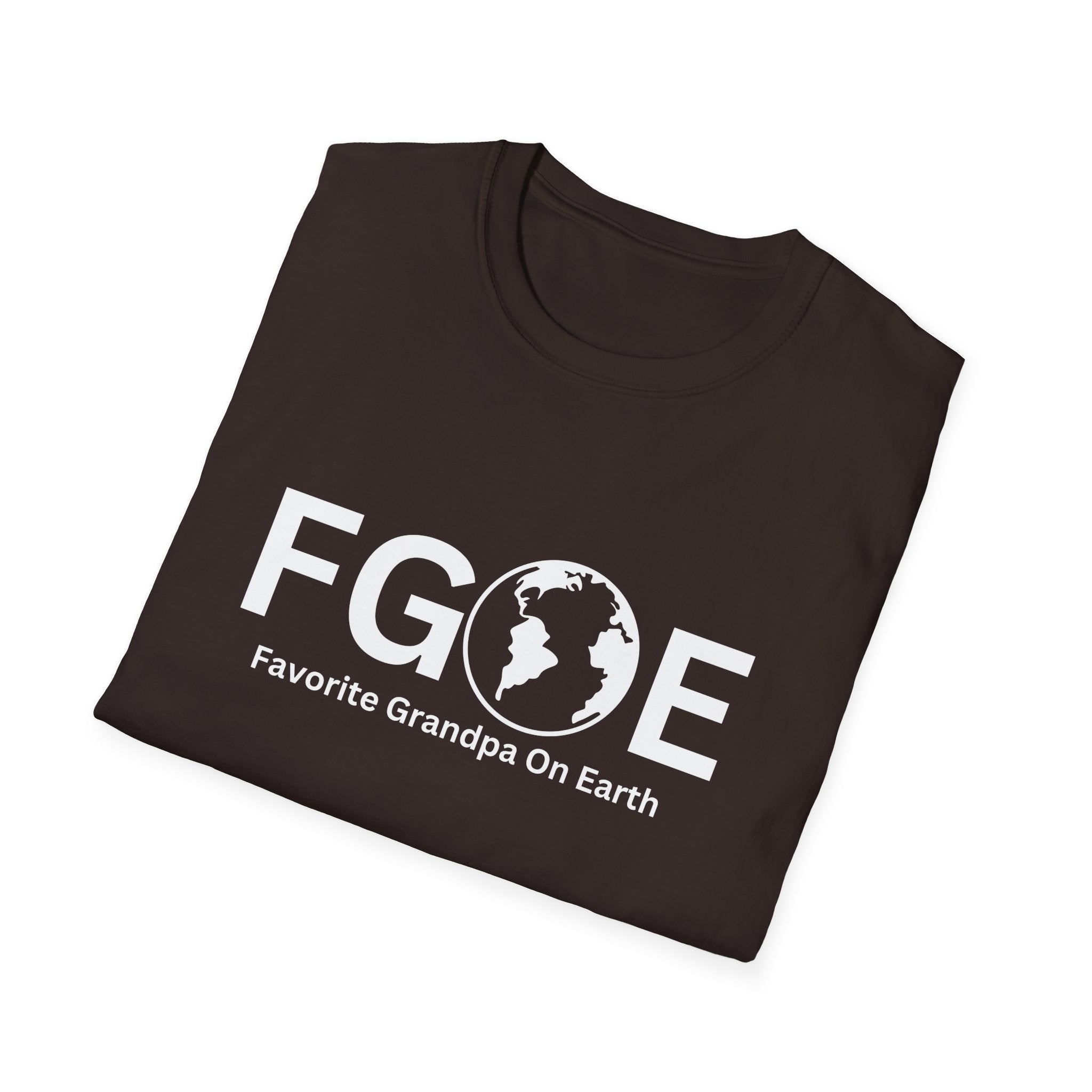 Favorite Grandpa On Earth (FGOE) Unisex Soft-Style T-Shirt