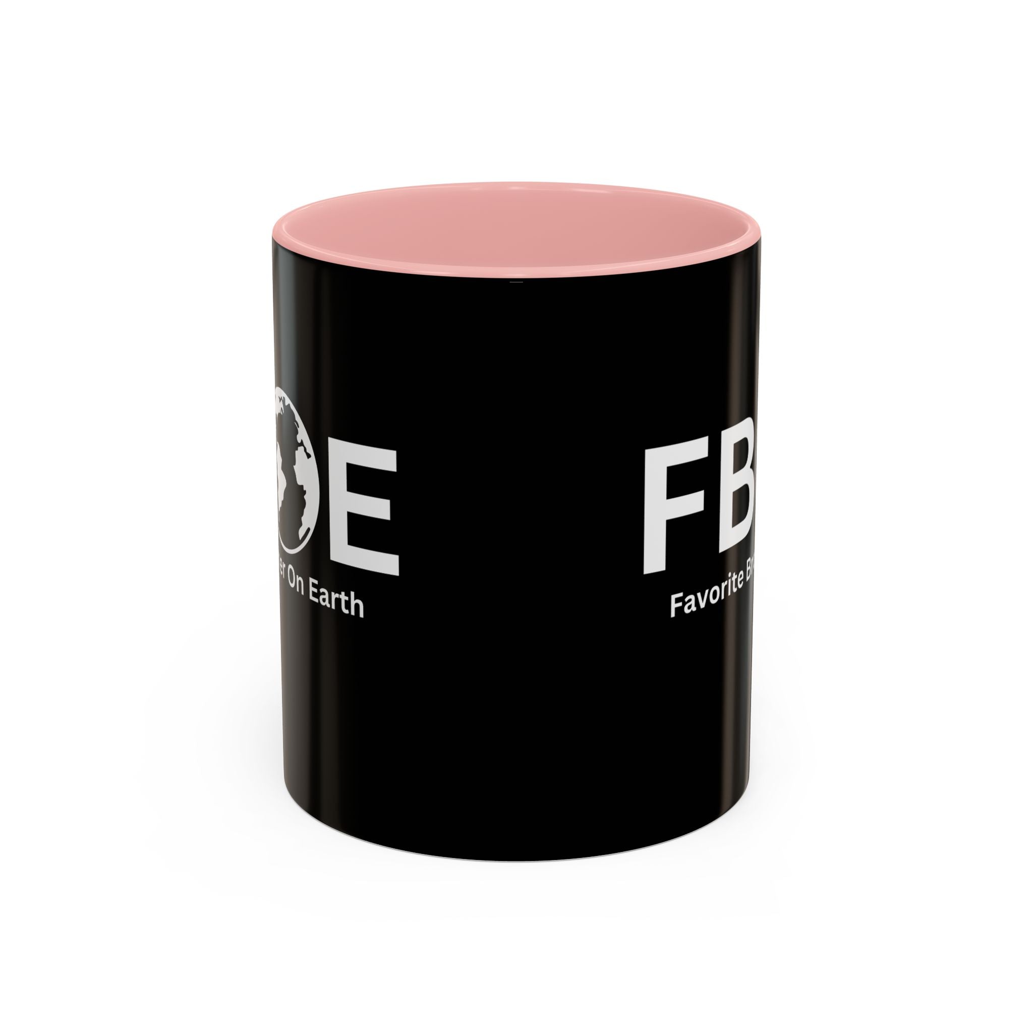 Favorite Brother On Earth (FBOE) Accent Coffee Mug (11oz, 15oz)
