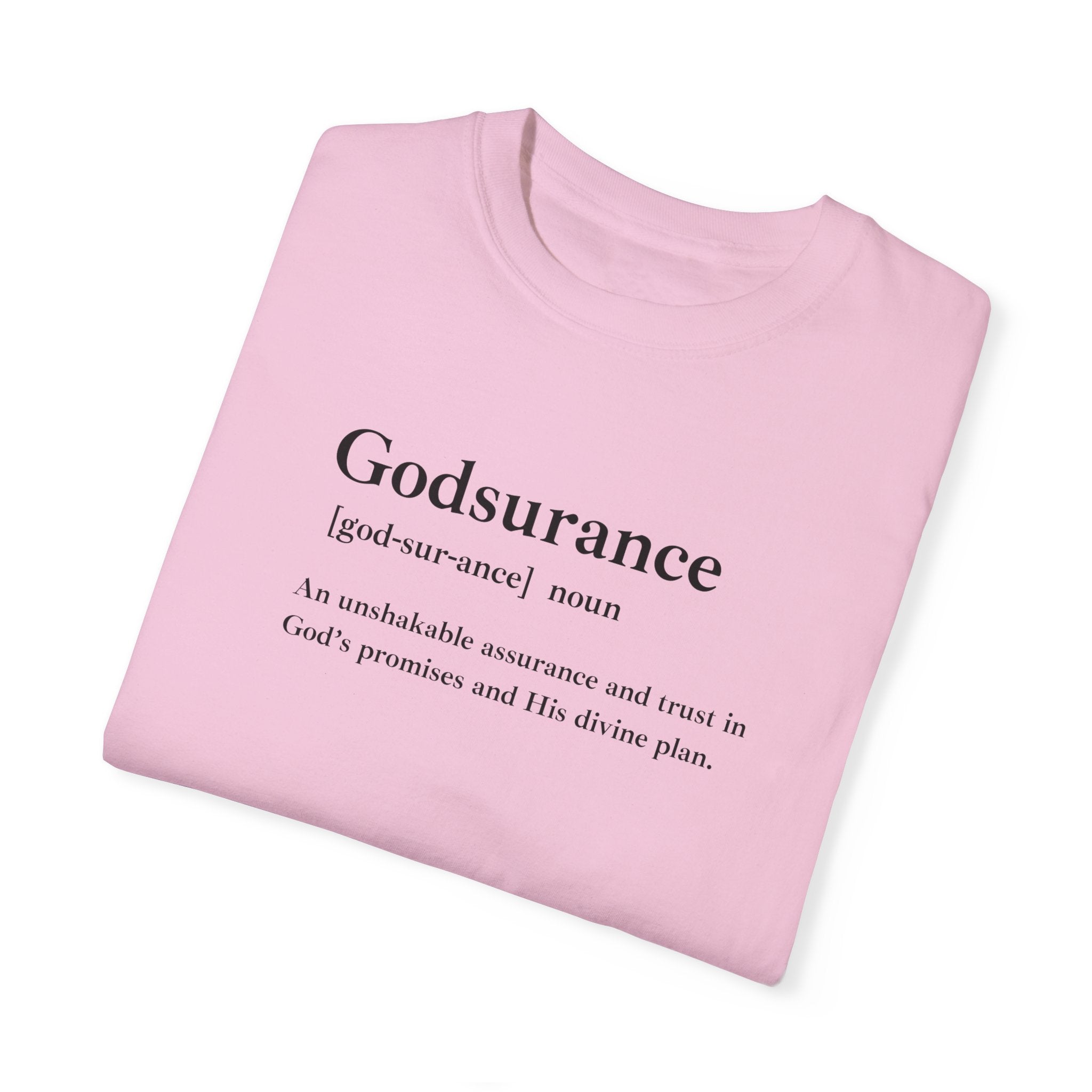 Godsurance T-Shirt – Comfort Colors 1717 Garment-Dyed Tee