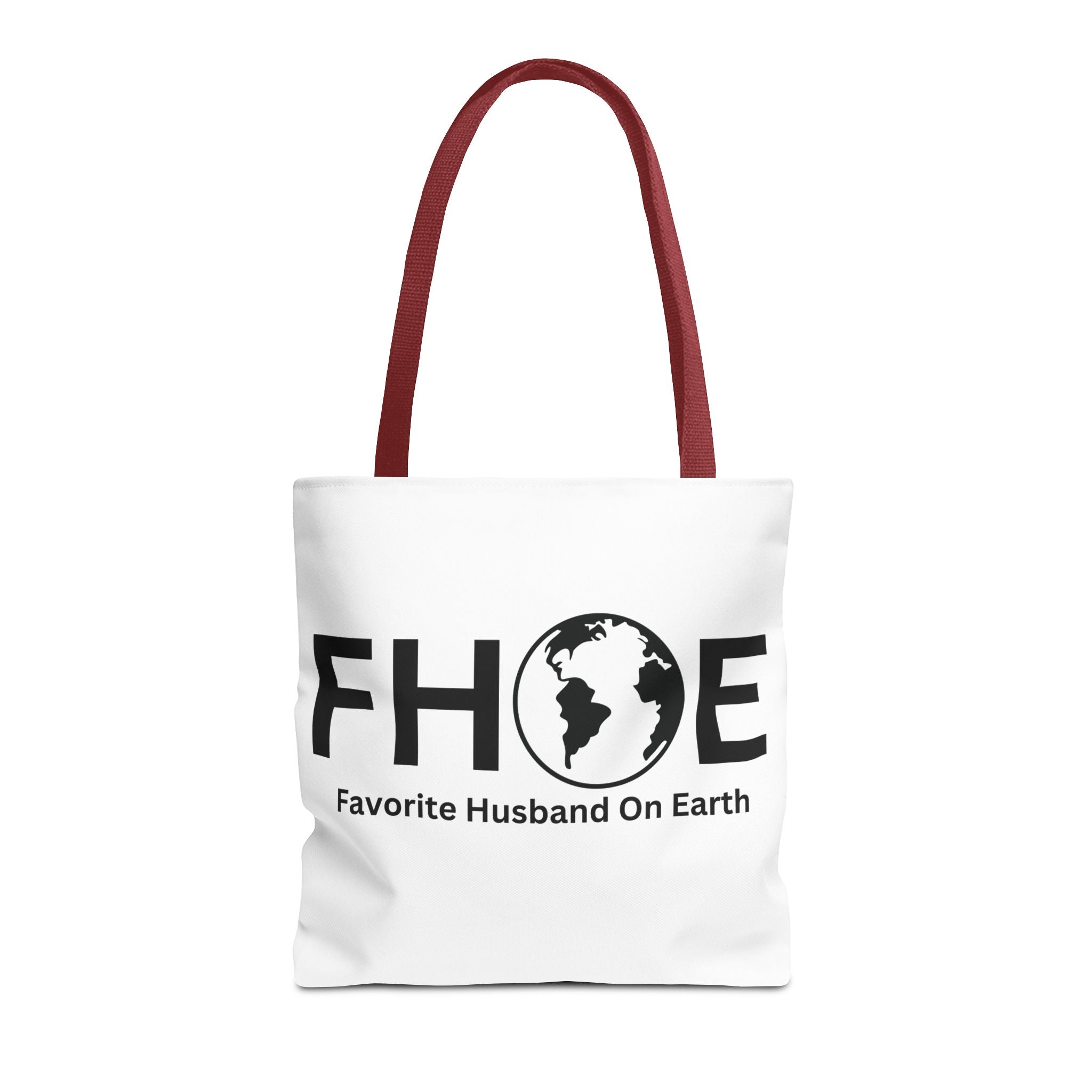 Favorite Husband On Earth (FHOE) Tote Bag - Custom Printed Stylish and Functional Tote