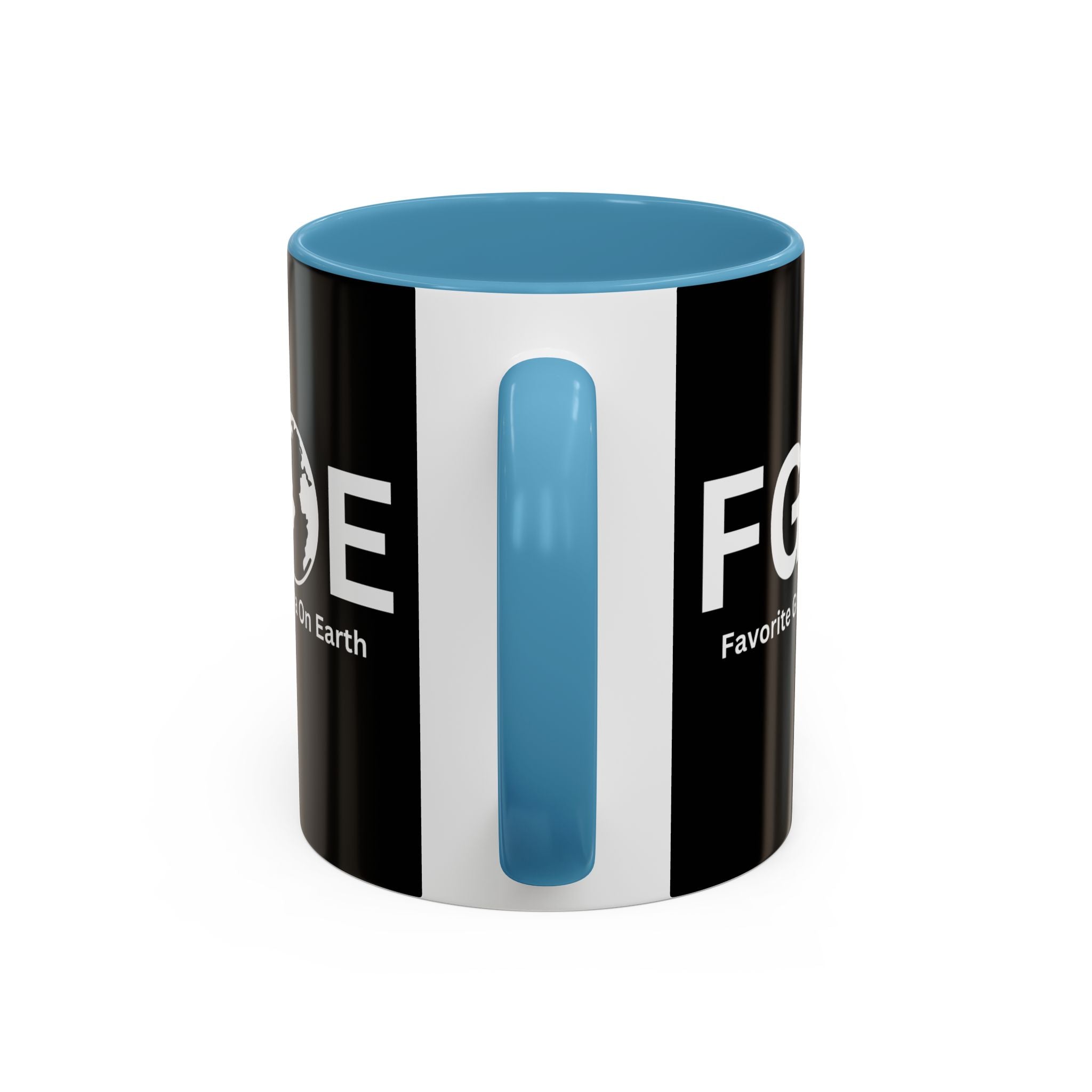 Favorite Grandma On Earth Mug (FGOE) Accent Coffee Mug (11oz, 15oz)