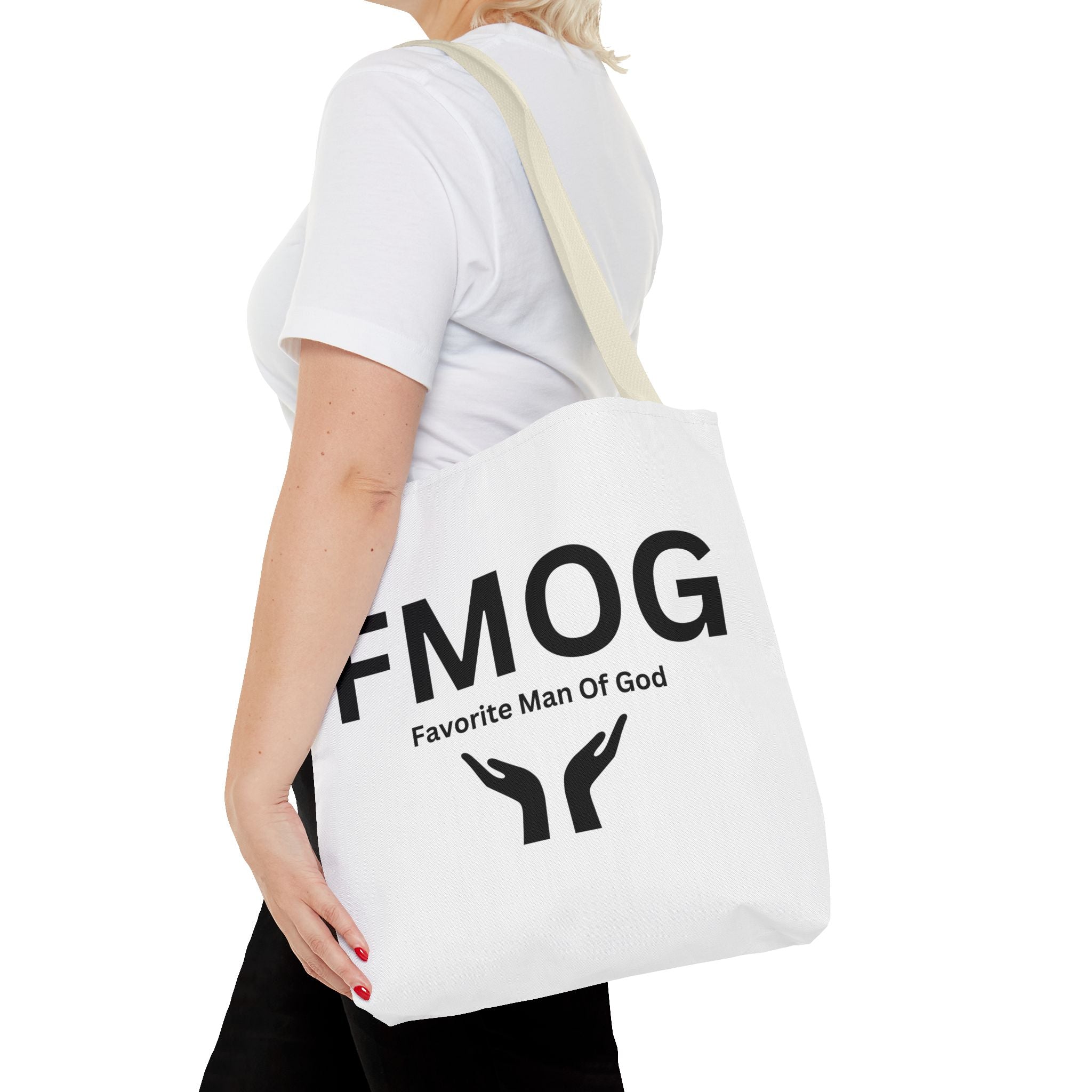 Favorite Man of God Tote Bag (FMOG) Tote Bag - Custom Printed Stylish and Functional Tote