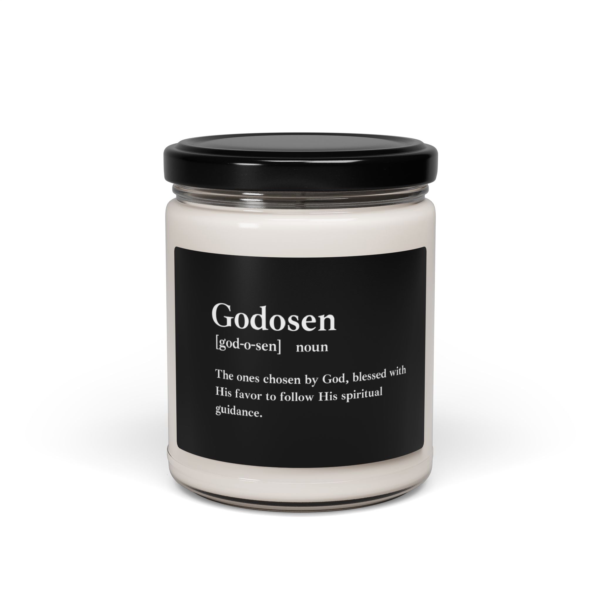 Godosen Scented Soy Candle - 9oz Natural Wax Candle with Custom Label