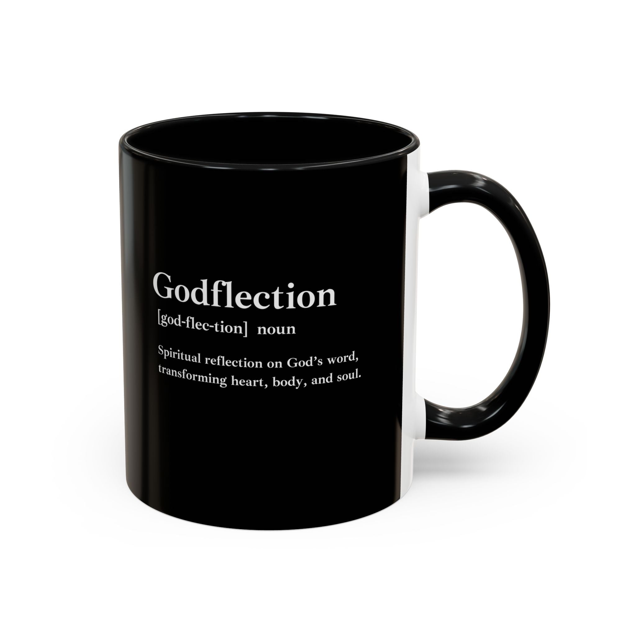 Godflection Accent Coffee Mug (11oz, 15oz)