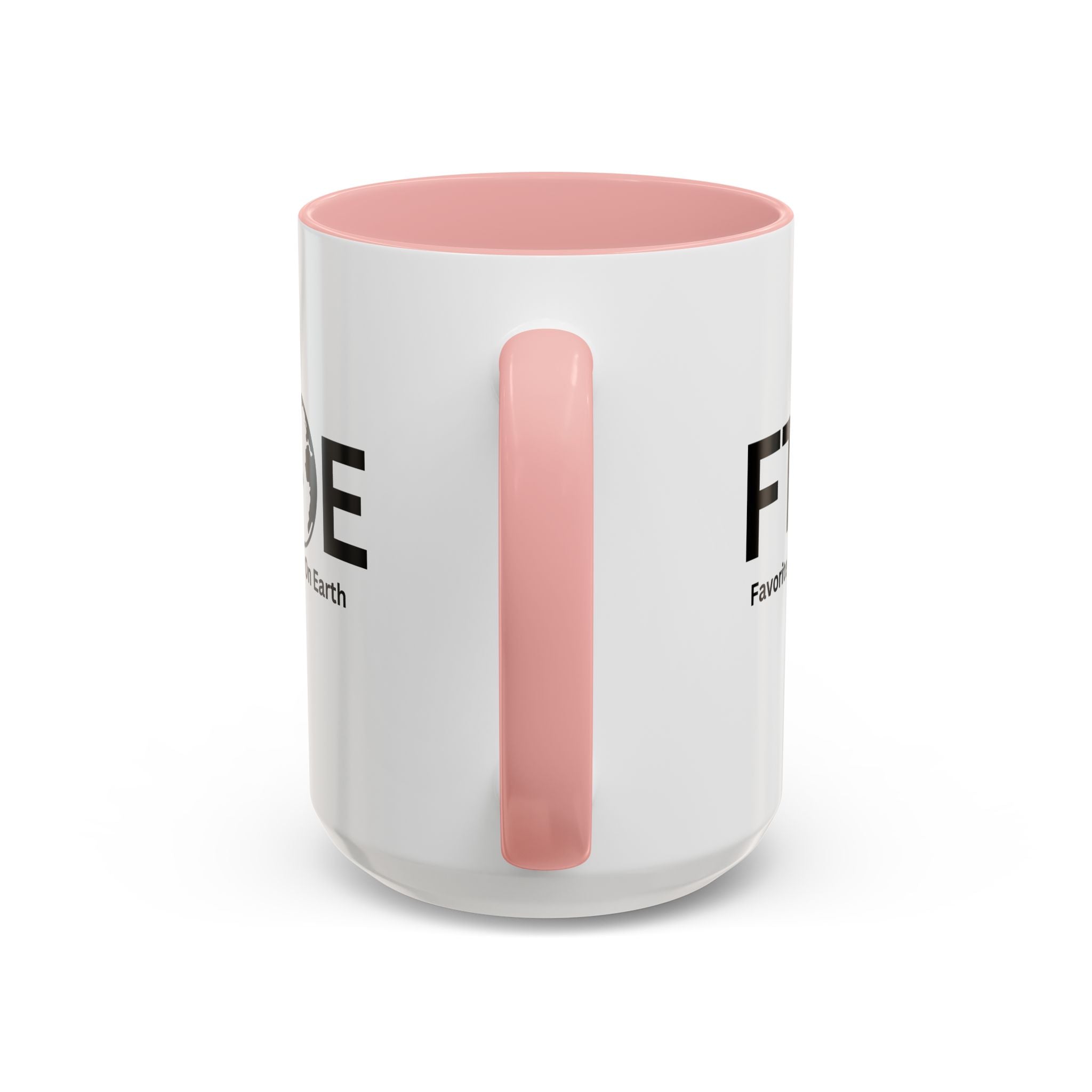 Favorite Teacher On Earth (FTOE) Accent Coffee Mug (11oz, 15oz)