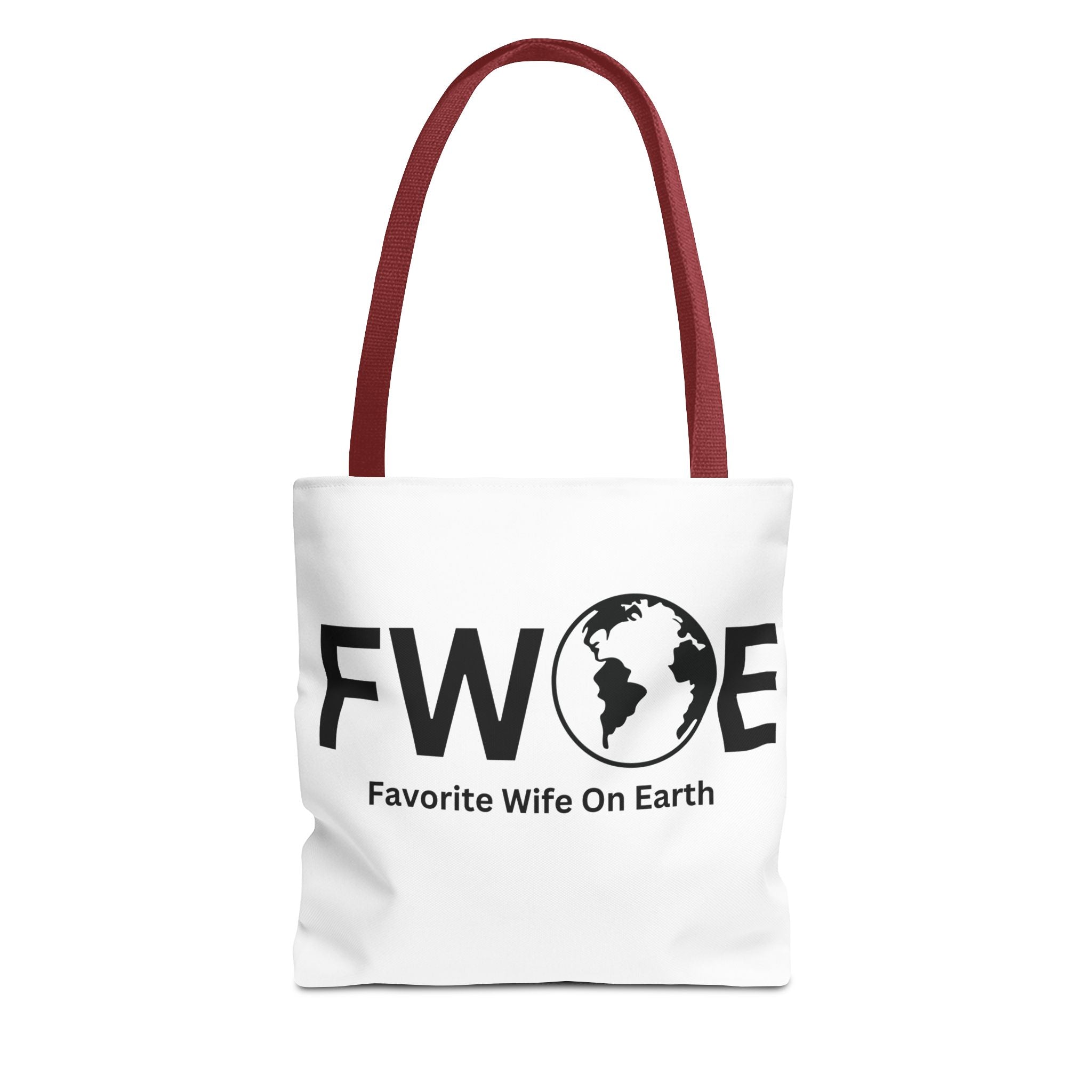 Favorite Wife On Earth (FWOE) Tote Bag - Custom Printed Stylish and Functional Tote