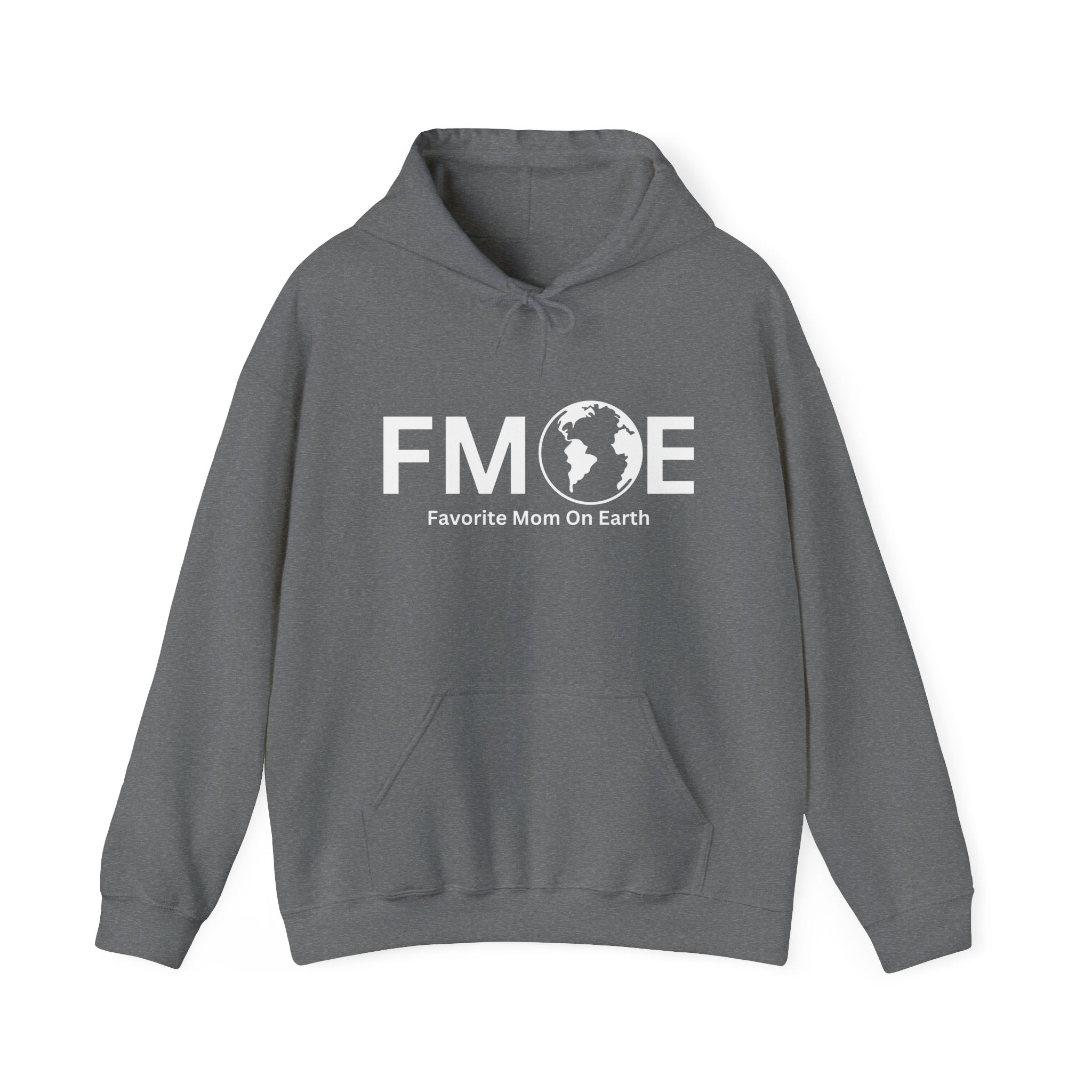 Favorite Mom On Earth Hoodie - (FMOE) Logo Hooded Sweatshirt for Women
